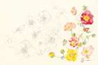 Floral Elements Art Print