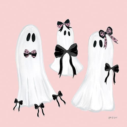 Coquette Ghosts Art Print