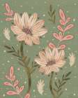 Floralscape X Neutral Art Print