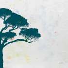 Dartington Tree II Art Print