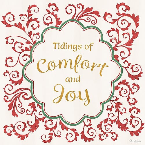 Decorative Holiday VII Food Print
