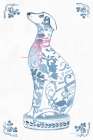 Chinoiserie Dogs III Art Print