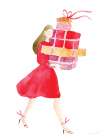 Holiday Prepping II Art Print