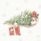 Sweet Season Red V Art Print