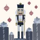 Vintage Nutcrackers II Art Print