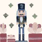 Vintage Nutcrackers III Art Print
