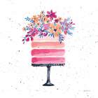 Colorful Cake Art Print