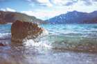 Glacial Lake Summer Art Print