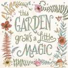 Garden Fairies VI Art Print