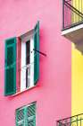 Cinque Terre Pink Art Print