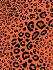 Animal Print II Orange Art Print