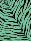 Animal Print III Green Art Print