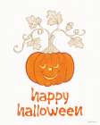 Pumpkin Cutie Art Print