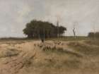 On the Heath Near Laren Art Print
