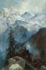 Summit of the Sierras Art Print