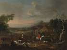 The Reverend Jemmet Browne at a Meet of Foxhounds Art Print