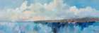 Impressionistic Seaside I Art Print