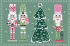 Dreamland Nutcrackers II Art Print