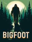Bigfoot Movie Style Art Print