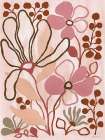 Linear Blooms II Art Print