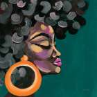 Fabulous and Glamorous II Modern Print