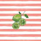 Summer in Stripes II Art Print