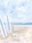Beach Surf Art Print