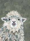 Silly Little Lamb Art Print