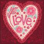 Sweet Hearts III Art Print