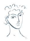 Whimsy Portrait I Minimalist Print