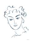 Whimsy Portrait II Modern Print