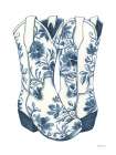 Kickin It Chinoiserie Art Print