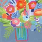 Abstracted Florals Art Print