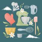 Bake Shop VI Art Print