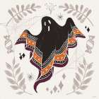 Spooky Silhouettes III Color Art Print