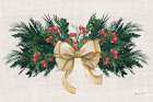 Evergreen Christmas I Art Print