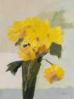 Yellow Blooms Art Print