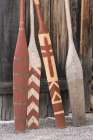 Canoe Paddles Coastal Print