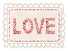Keepsake Valentine I Art Print