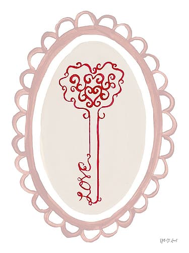 Keepsake Valentine VI Food Print