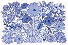 Blue Reverie I Art Print