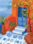 Santorini Escape I Art Print