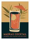 Retro Summer Cocktails I Art Print