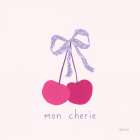 Mon Cherie Minimalist Print