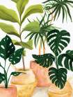 Potted Plants Art Print
