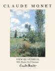 View of Vetheuil Museum Poster Art Print
