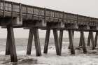 Pier Angles II Art Print