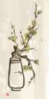 Moss Blossom on Wash Art Print