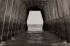 Under the Pier Art Print