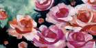 Moody Peonies Art Print